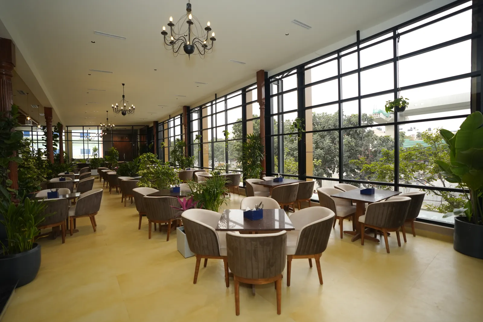 Window seating at Stories Bar & Kitchen